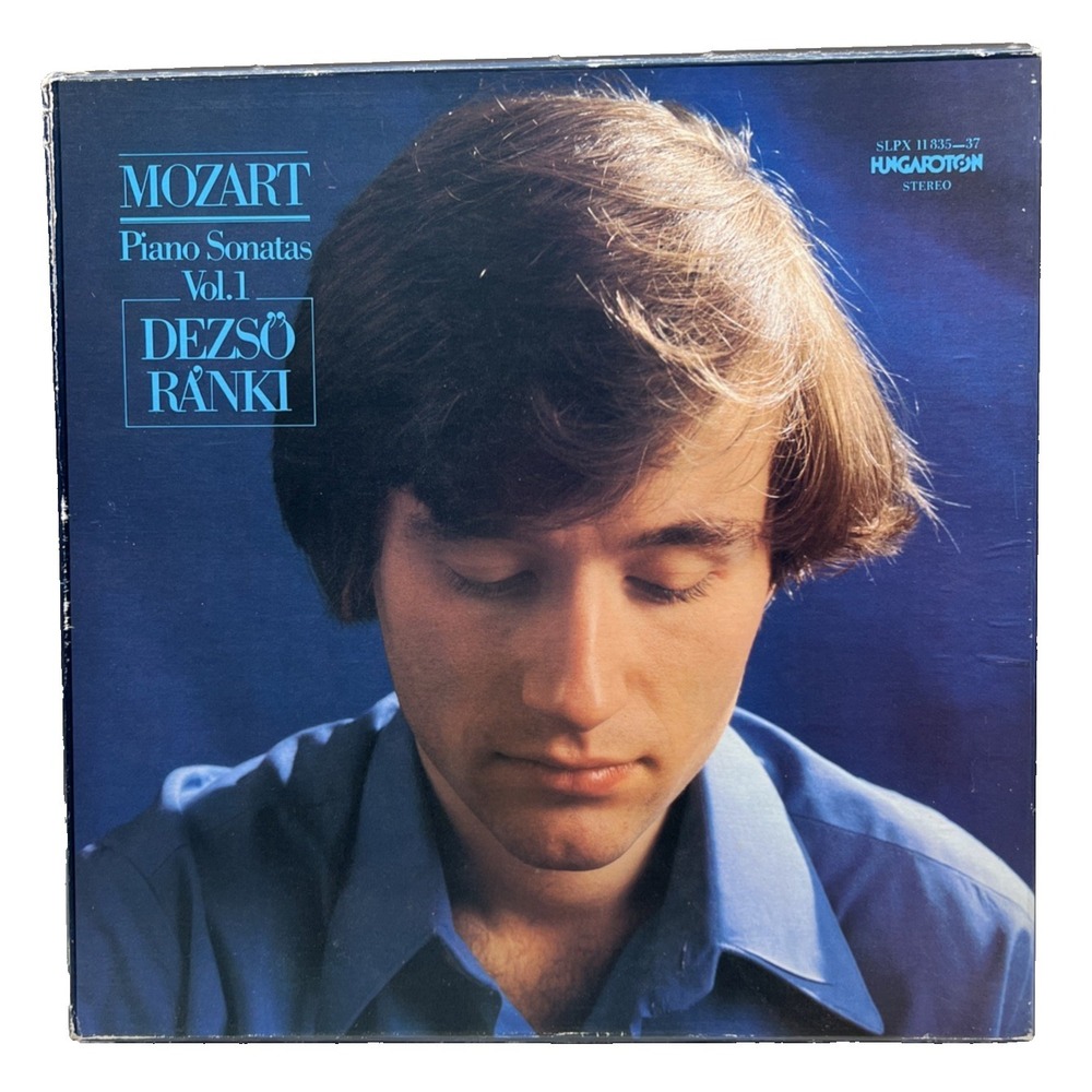 Mozart Piano Sonatas Vinyl LP Vol.‎ 1 Box Set Of 3 1980 Booklet Wolfgang Amadeus